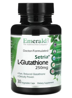 Emerald Laboratories Setria L-Glutathione 250 mg 30 Vegetable Caps 