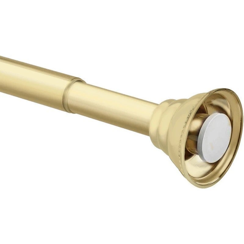 Bluejw Straight Heavy Duty Extendable Shower Curtain Tension Rod Nondrilling - Image 1