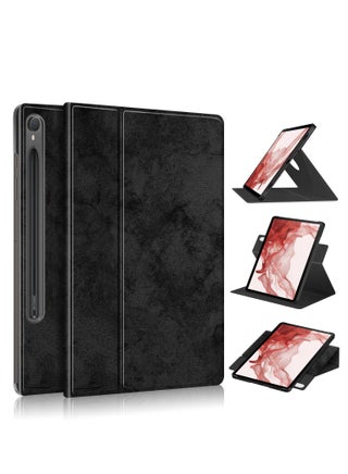 Case for Samsung Galaxy Tab S9 11 Inch with Pencil Holder To Rotate Protective Water Proof Cover Case SM-X710/X716U (Black) - pzsku/Z98186CB6FC972A37CAF7Z/45/_/1691396678/c704c334-f472-4c34-a705-eb2f59f5fc3a