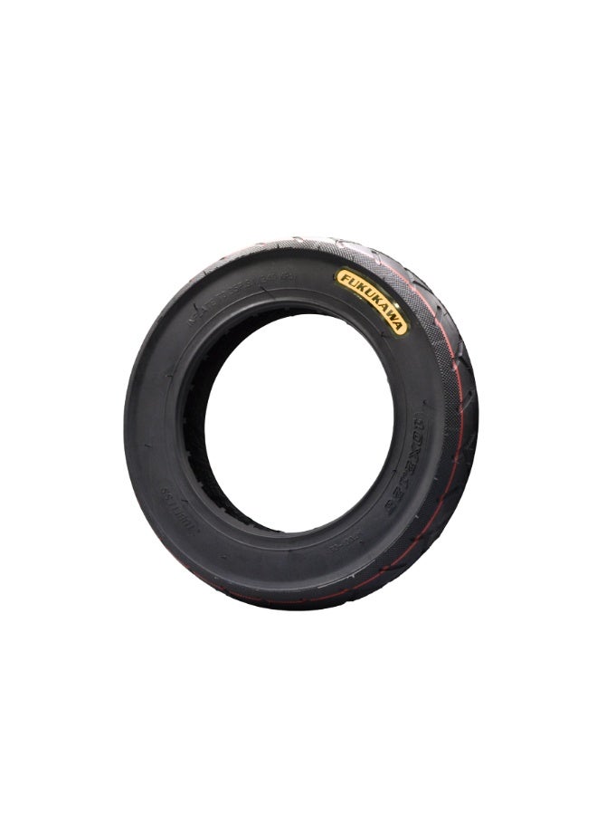 Fukukawa 10x2.125 Tubeless Electric Scooter Tire Wear Resistant Anti Slip Rubber Vacuum Tyre Puncture Resistant Replacement for Front and Rear Wheel - Image 1