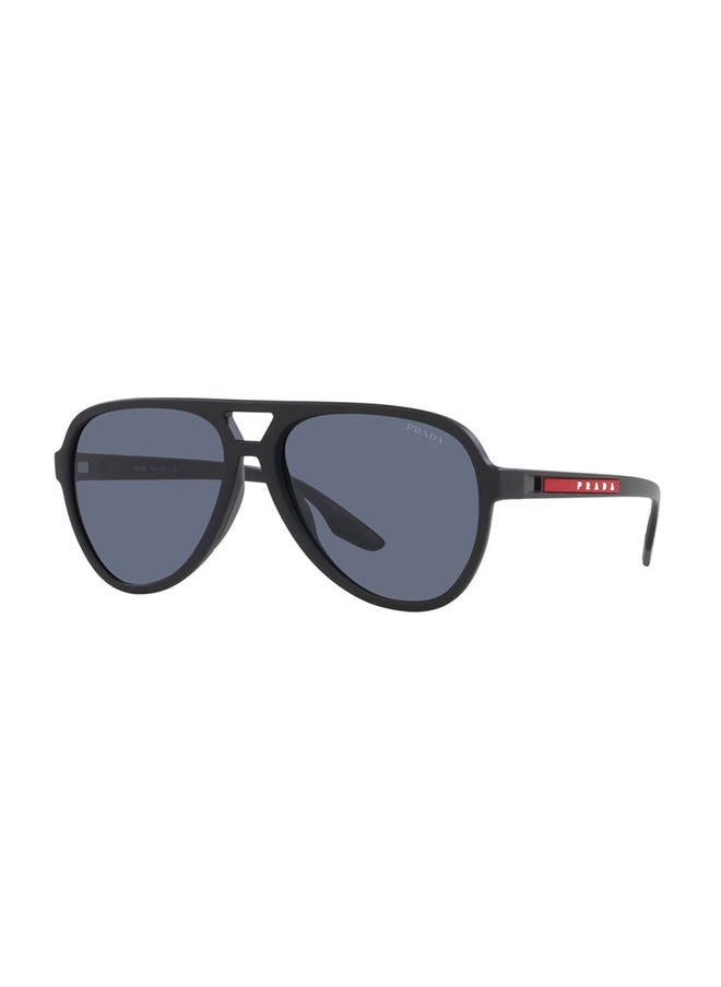 Prada Linea Rossa - Men's Pilot Shape Sunglasses - SPS06W DG0-09R 59 - Lens Size: 59 Mm - Image 1