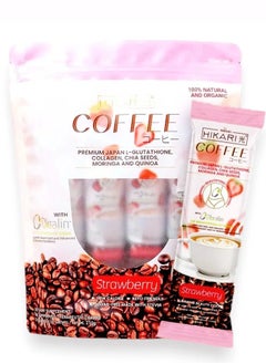 Hikari Hikari Coffee Strawberry Flavor – 10 Sachets 