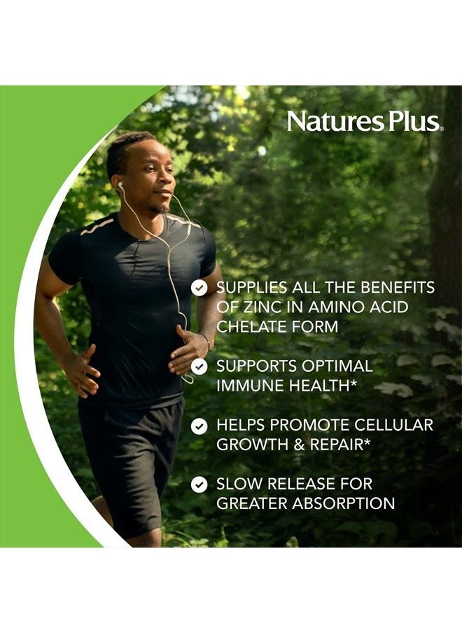 Nature's Plus - Mega Zinc 100 mg, 90 Sustained Release Tablets - Image 1