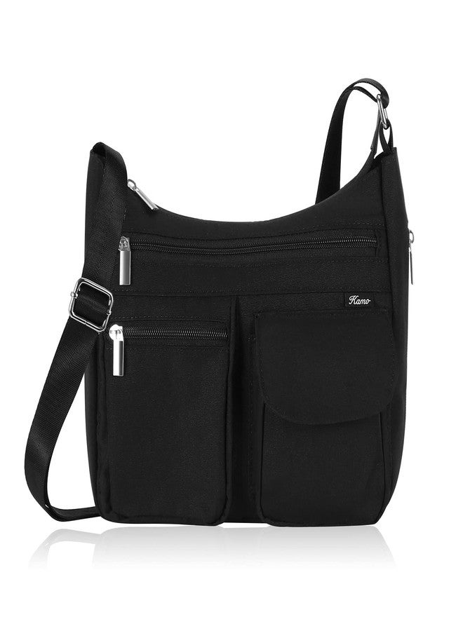 Kamo Crossbody Bag for Women - Multi-pocket Shoulder Bag Lightweight Messenger Bag Casual printed Purse Handbag Travel Bag - Image 1