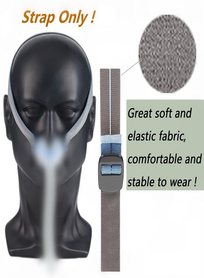 Befiy 1 Pcs Upgraded Advanced Replacement Headgear Strap Fit for Airfit P10/N30, Fully Adjustable Quick-fit Premium Elastic Soft Material - Image 3
