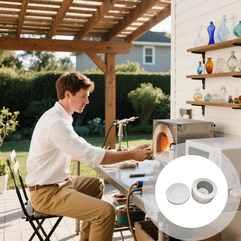 Pottery and Glass Kiln: 1200°C Heat for DIY Crafts - Image 2