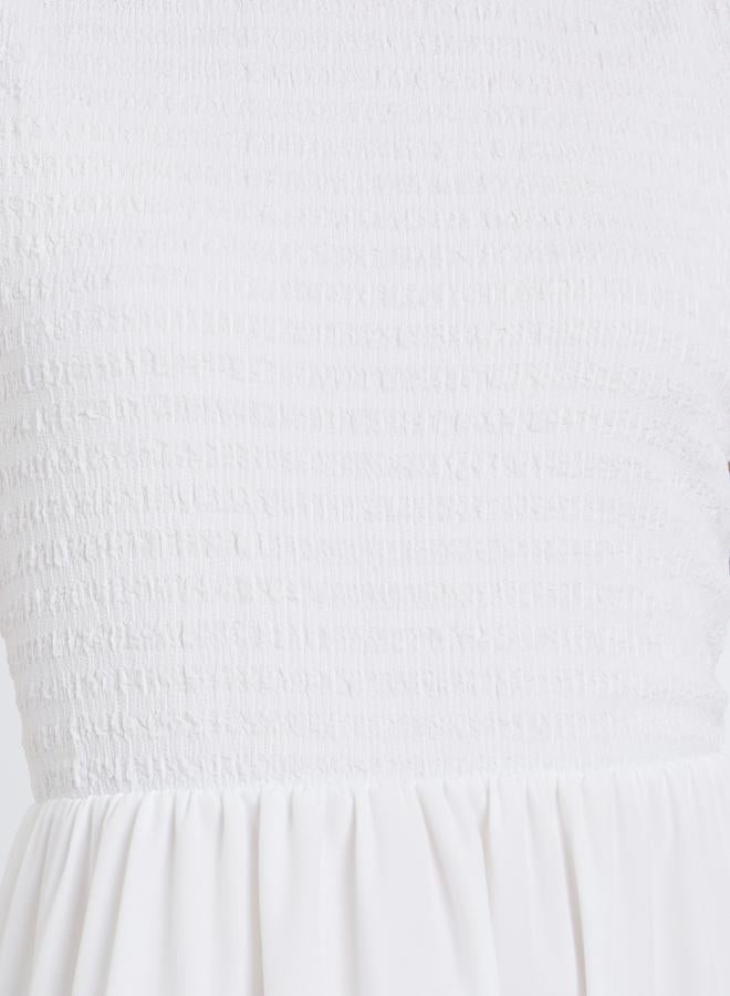 تايك تو فستان طويل سادة بدون أكمام - Image 4