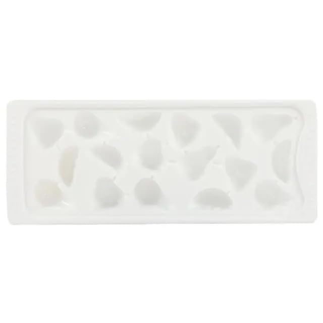 Evona 14 Grid Fruits Shape Ice Cube Tray Chocolate Mould Refrigerator Ice Cube for Cocktail Whiskey Fruit Juice Soft Drink Multipurpose Fruits Shaped Mould Ice Cube Tray with 15 Ice Cube - Image 2