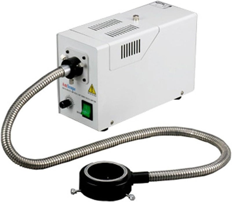 AmScope HL250AR 150w Fiber Optic Microscope Ring Illuminator  New - Image 1