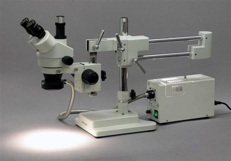 AmScope HL250AR 150w Fiber Optic Microscope Ring Illuminator  New - Image 4
