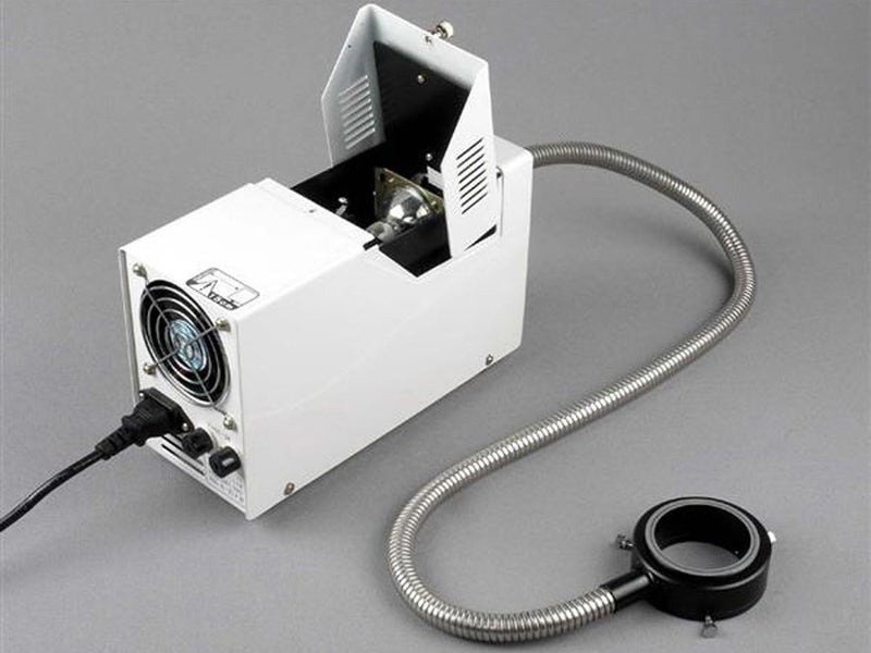 AmScope HL250AR 150w Fiber Optic Microscope Ring Illuminator  New - Image 3