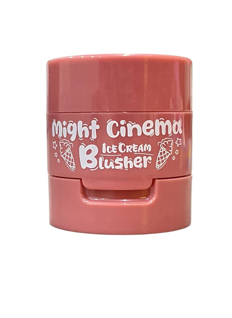 مايت سينما - بلاشر تنت مايت سينما كريمى مع اسفنجه شكل قلب درجه 103 - Image 1