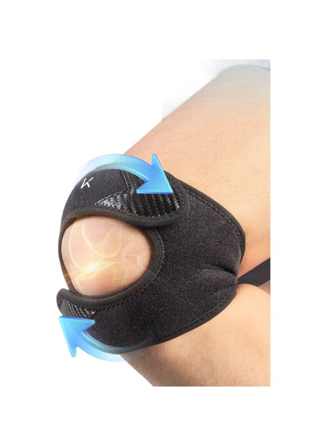 Keep Patella Strap [Pack Of 2] Sports Knee Brace For Jump Rope, Meniscus, Running, Paintball, Knee Protector, Patella Guard - Image 3