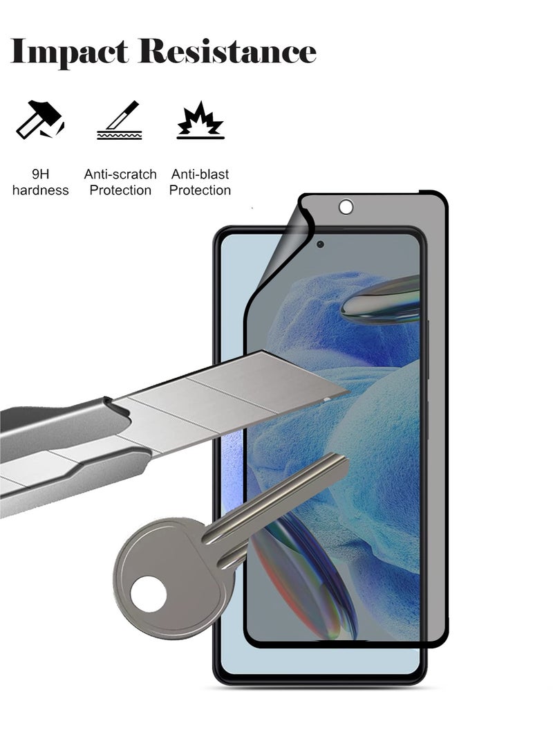 Techie غطاء كامل واقي شاشة من السيراميك غير اللامع المقاوم للانفجار لهاتف Redmi Note 12 Pro - Image 5