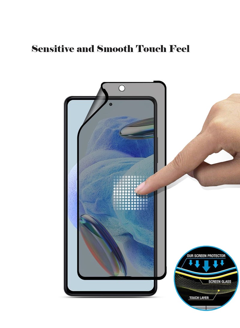 Techie غطاء كامل واقي شاشة من السيراميك غير اللامع المقاوم للانفجار لهاتف Redmi Note 12 Pro - Image 4