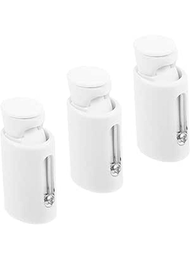 3Pcs Plastic Radiator Towel Hooks For Heated Towel Rack Bathroom Storage Accessories - Image 1