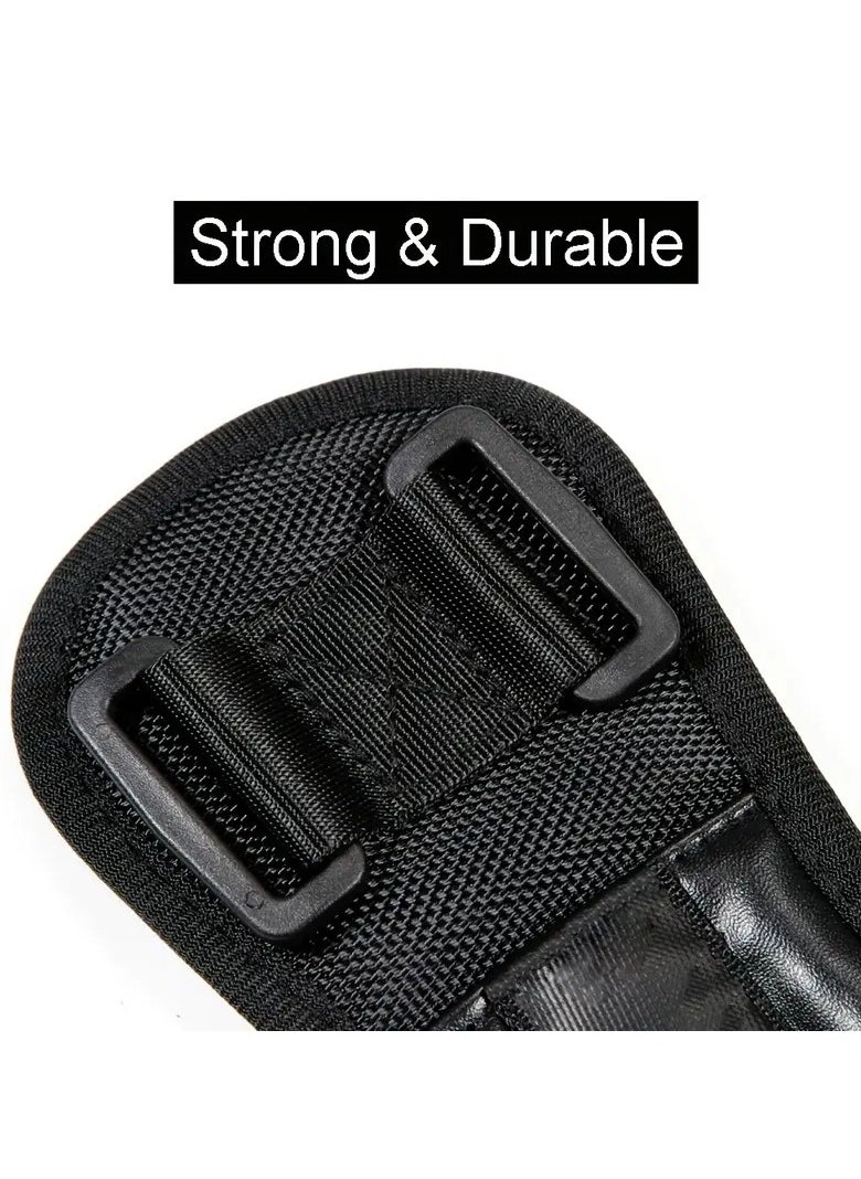 Goolsky 1pc Posture Corrector for Men and Women - Adjustable Back Support Brace with Breathable Faux Leather and Polyester, Durable Buckle, Woven Textile Material, 80%+ Content, Black  - Image 3