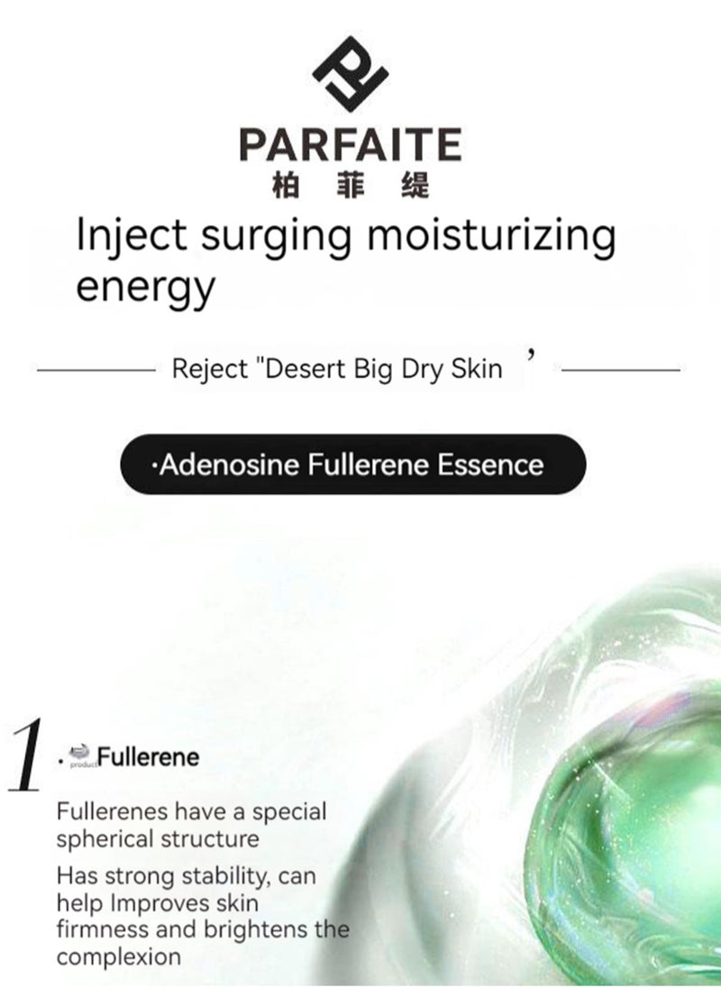 PARFAITE - PARFAITE Adenosine Fullerene Firming Serum Ampoule Anti-Aging, Reduces Fine Lines, Firms Contours And Brightens Skin Tone,2ml*7 Pack Skincare Hyaluronic - Image 1
