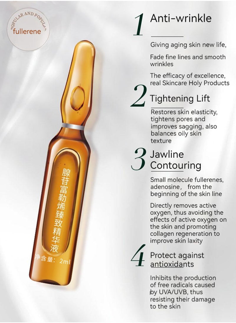 PARFAITE - PARFAITE Adenosine Fullerene Firming Serum Ampoule Anti-Aging, Reduces Fine Lines, Firms Contours And Brightens Skin Tone,2ml*7 Pack Skincare Hyaluronic - Image 1
