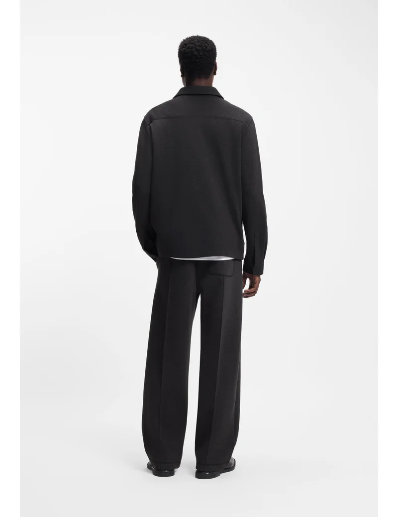 HUGO Oversized-fit shirt in a cotton blend