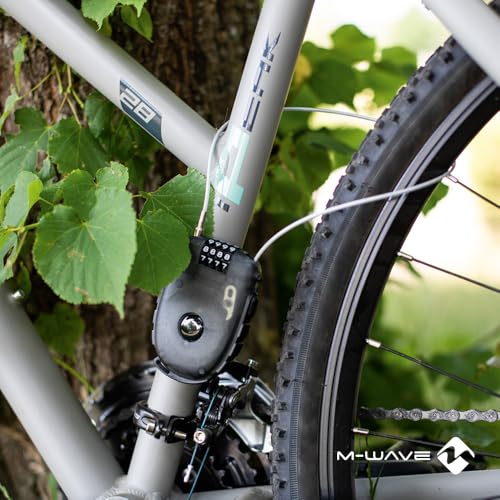 M-Wave Lock 'N' Roll D 24.9 Combination Lock, Black - Image 3