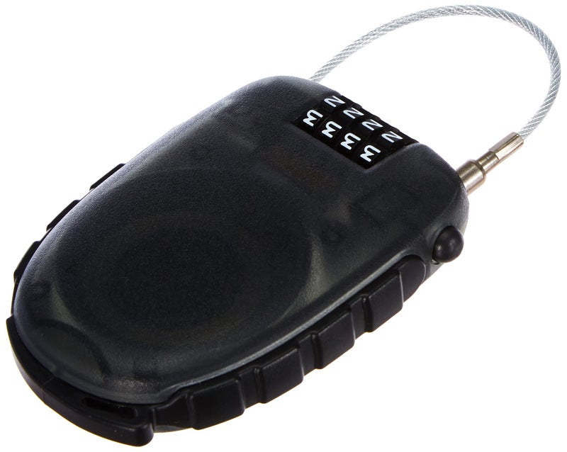 M-Wave Lock 'N' Roll D 24.9 Combination Lock, Black - Image 4