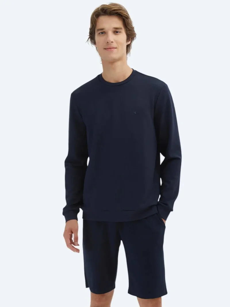 Kip Navy Blue Sweatshirt
