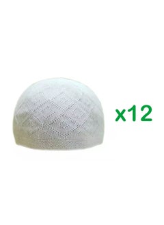 Generic 12 Pieces Mens Prayer Cap Made in Turkey  - Image 1