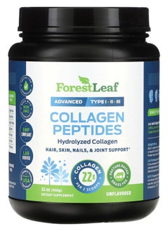 ForestLeaf Collagen Peptides Unflavored 32 oz (908 g) 