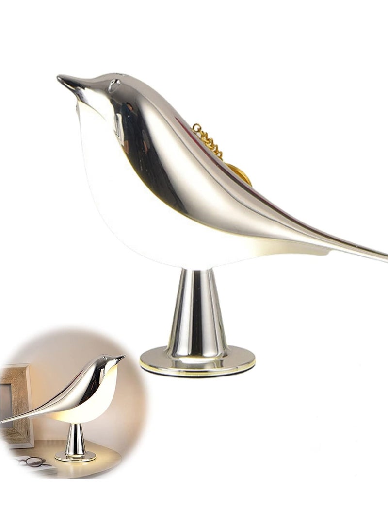 Bird LED Table Lamp, Cordless Touch Sensor Night Light, 3 Level Brightness Adjustable Nightstand Lamp, Creative Decorative Aroma Lamps, Portable Bird Lamp for Bedroom, Dorm, Office and Travel - Image 4
