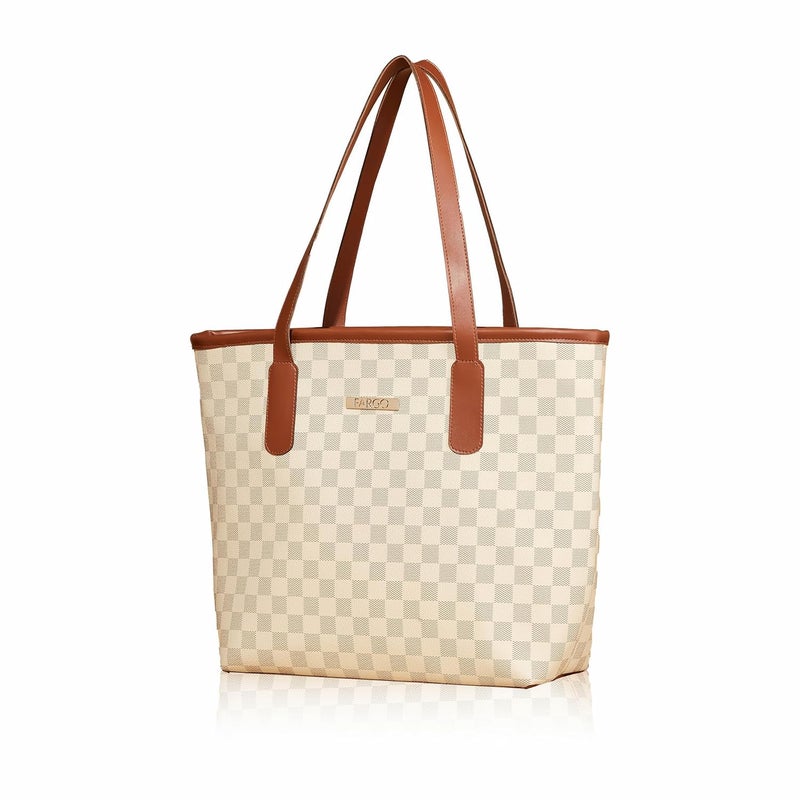Fargo PU Women's Stylish Handbag Color Block - Image 1