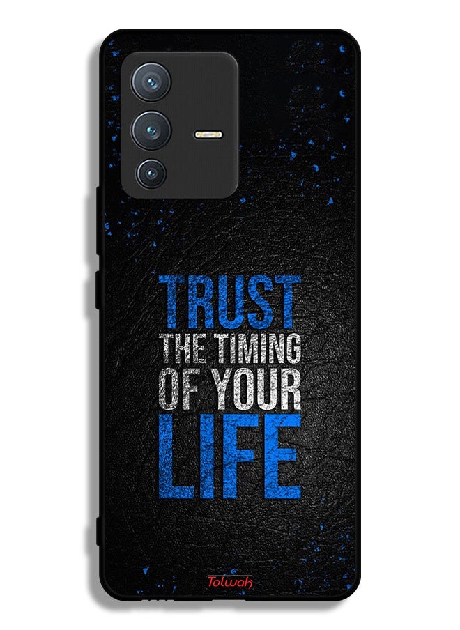 Tolwak - Vivo S12 Pro 5G Protective Case Cover Trust The Timing Of Your Life - Image 1