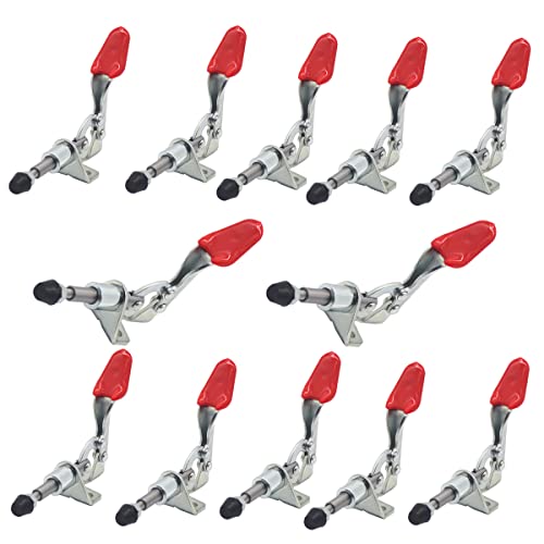 MIKMAYTOO Toggle Clamp Latch Antislip 12 Pack Hand Tool Quick Release Heavy Duty Toggle Clamp Tool for Wood Working 301AM12 PCS - Image 1