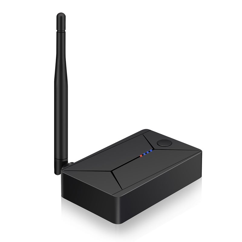 مُرسِل الصوت بلوتوث 5.0: منفذات Aux 3.5 مم و RCA و USB و محوري، استهلاك طاقة منخفض إشارة مستقرة، محول لاسلكي ثلاثي أوضاع إدخال ستيريو لأجهزة التلفزيون التي لا تدعم البلوتوث والسيستيمات الصوتية المنزلية وأجهزة الكمبيوتر المكتبية والأجهزة المحمولة ومشغلات الأقراص المدمجة ومشغلات البلوتوث - Image 1