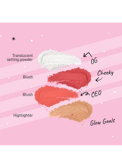 MyGlamm Popxo Makeup Collection - Instaglamm Face Kit | Paraben-Free | Long Lasting Formula, 11G  - Image 3
