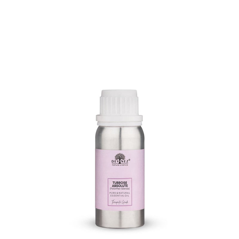 Devinez Tubrose Absolute Essential Oil, 100% Pure, Natural & Undiluted, 250ml in Anodized Aluminum Bottle - Image 1