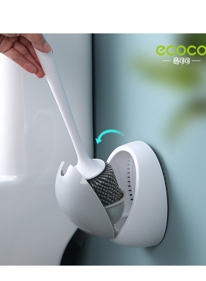 ecoco Automatic opening and closing wall-mounted toilet brush