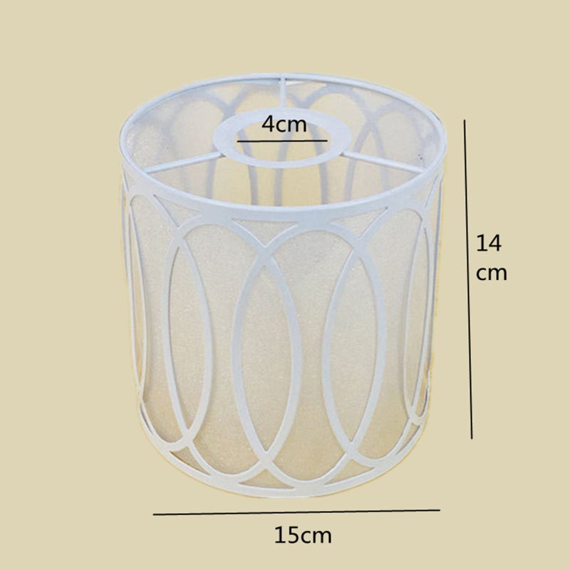 Chandelier Lampshade Table Lamp Lampshade Simple Iron Lampshade Light Fixture Accessories E27 Large Screw Mouth - Image 5
