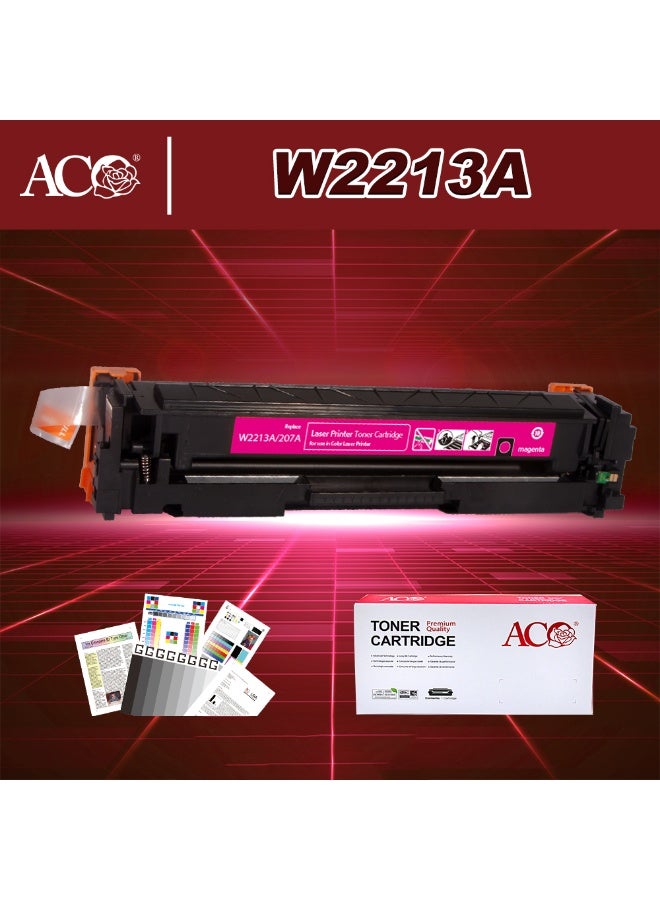 ACO W2213A 207A With Chip Toner Cartridge M283fdw Compatible For HP Color LaserJet Pro M255dw MFP M282nw M283fdn Printer - Image 1