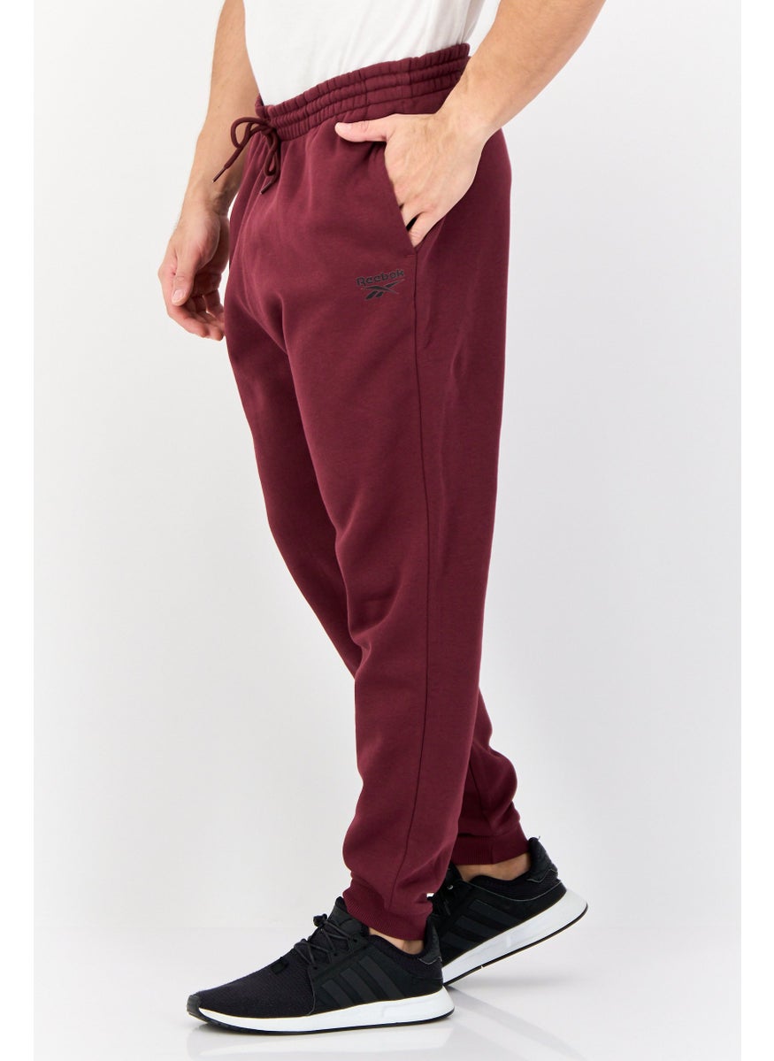 Reebok Men Sportswear Fit Outdoor Jogger Pants, Maroon  - Image 2