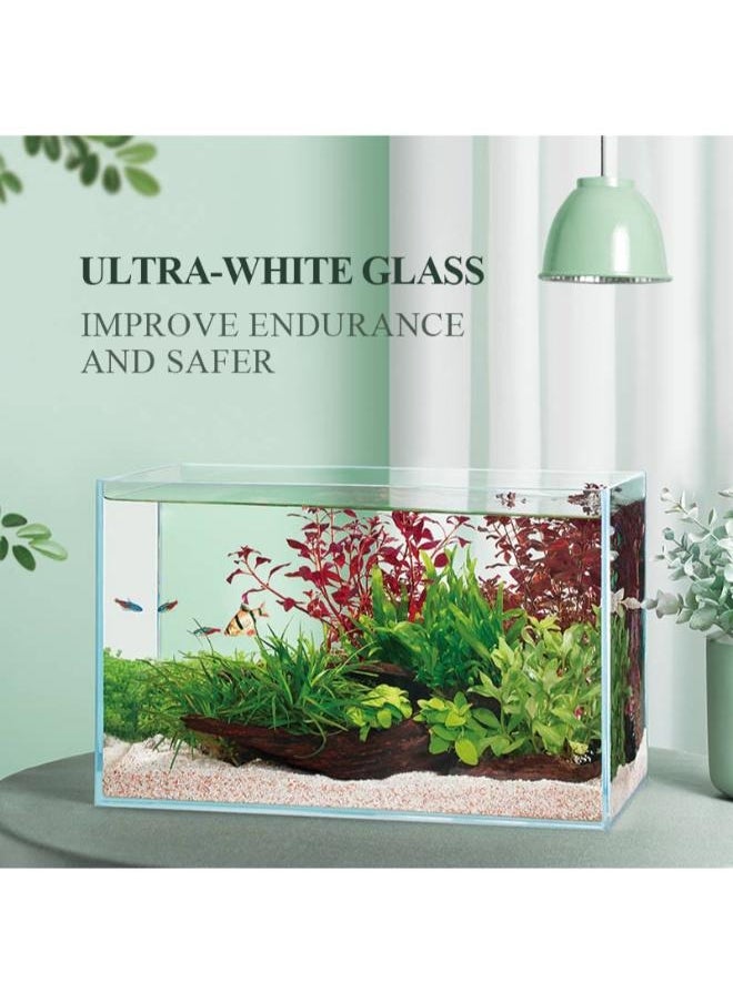 Generic - Ultra Clear Glass Fish Tank, Rimless Low Iron Aquarium - Image 1