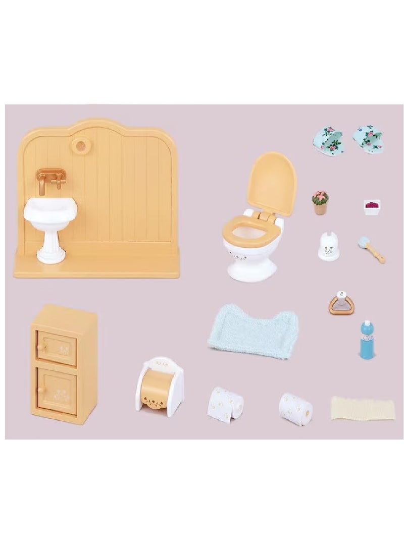 Sylvanian Families - Sylvanian Families Toilet Set - Image 1