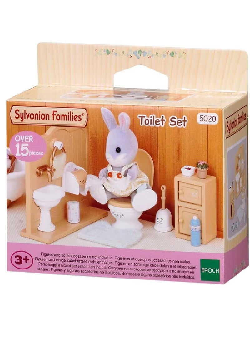 Sylvanian Families - Sylvanian Families Toilet Set - Image 1