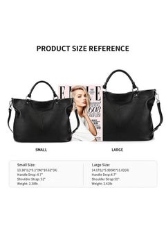 Kattee Women'S Soft Genuine Leather Tote Bag Top Satchel Purses And Handbags  - Image 3