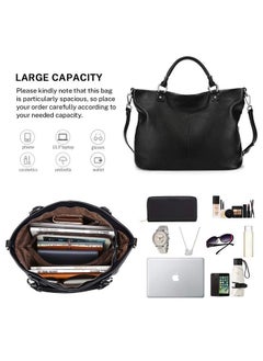 Kattee Women'S Soft Genuine Leather Tote Bag Top Satchel Purses And Handbags  - Image 4