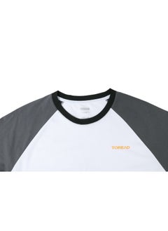 TOREAD T-Shirt - Lightweight Breathable Hiking Tee for Outdoor Activities Charcoal gray\white  - Image 3