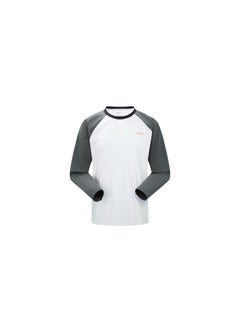TOREAD T-Shirt - Lightweight Breathable Hiking Tee for Outdoor Activities Charcoal gray\white  - Image 1