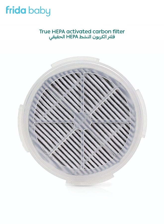 fridababy 3-in-1 Air Purifier Replacement HEPA Filter | Eliminates Dust, Odors, Bacteria, Mold, Pet Dander & Pollen | Fresh Clean Air for Baby’s Room | 90-Day Use  - Image 5