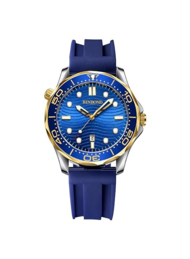 BINBOND FasionSA- Binbonds Casual Fashion Ultra-thin Sea Horse Series Quartz Men's Watch Date waterprosof Luminous Sports Business Men's Wrist watch - Image 1