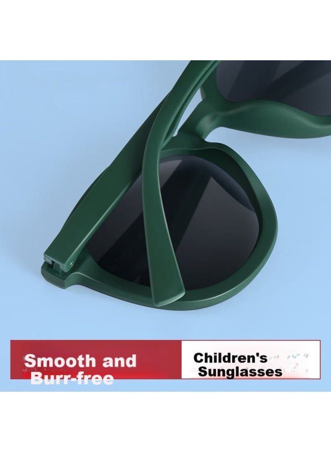 Lovedru Lafudelu Children's Sungl For Boys And Girls, High-definition Polarized Silicone Gl, Fashionable Uv Protection With Uv400 - Image 3